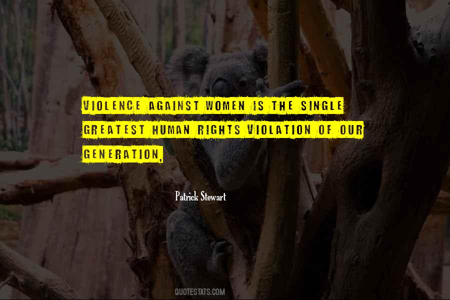 Violence Against Women Quotes #512215