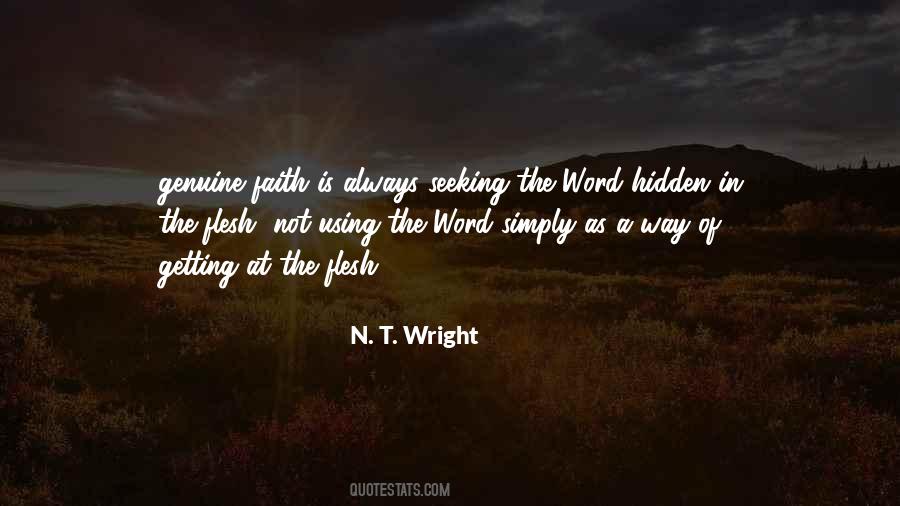 Seeking Faith Quotes #1527392