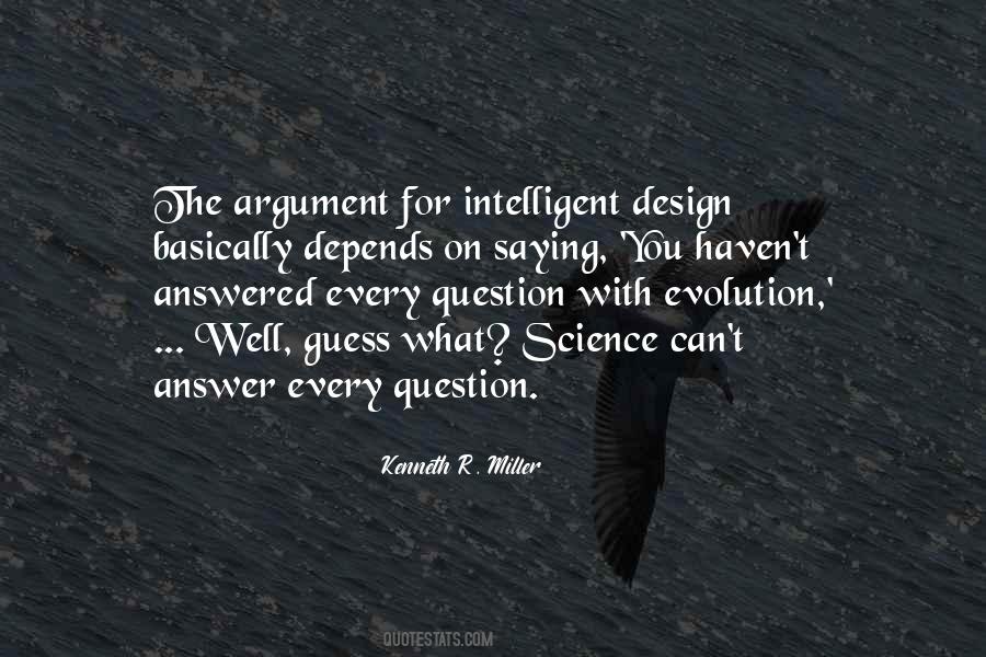 Quotes About Design Argument #1695641