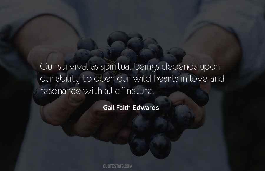 Quotes About Survival Of Love #1008031