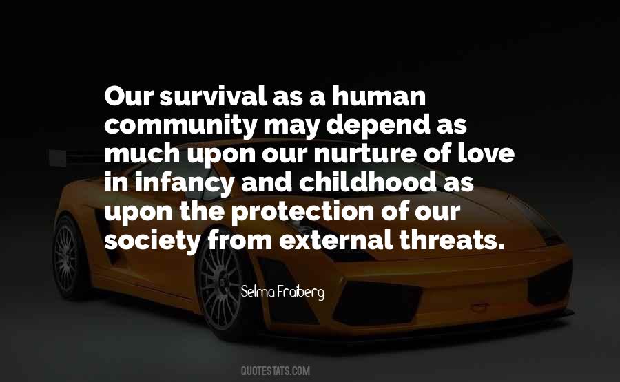 Quotes About Survival Of Love #1012419