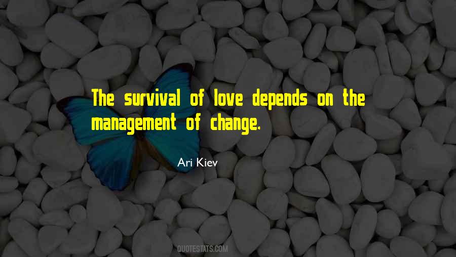 Quotes About Survival Of Love #1448520