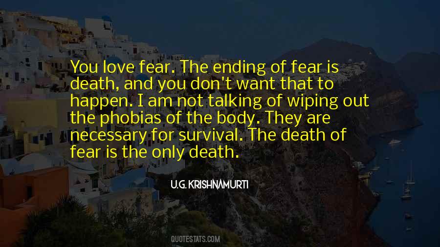 Quotes About Survival Of Love #1468598