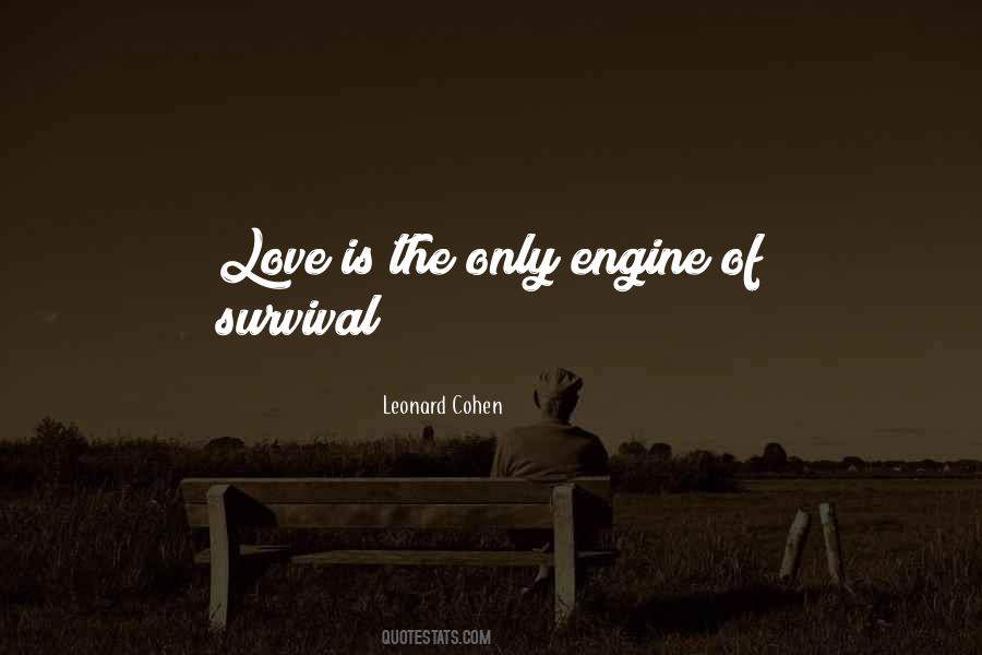 Quotes About Survival Of Love #991789