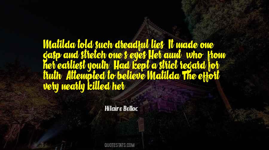 Quotes About Matilda #168085