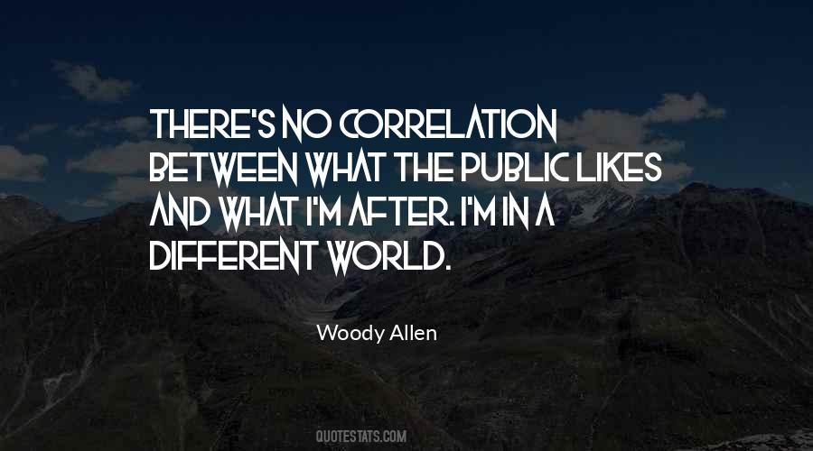 Quotes About Correlation #1016354