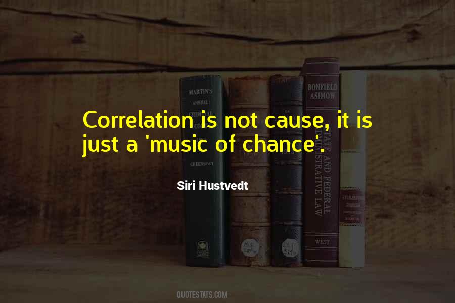 Quotes About Correlation #237777