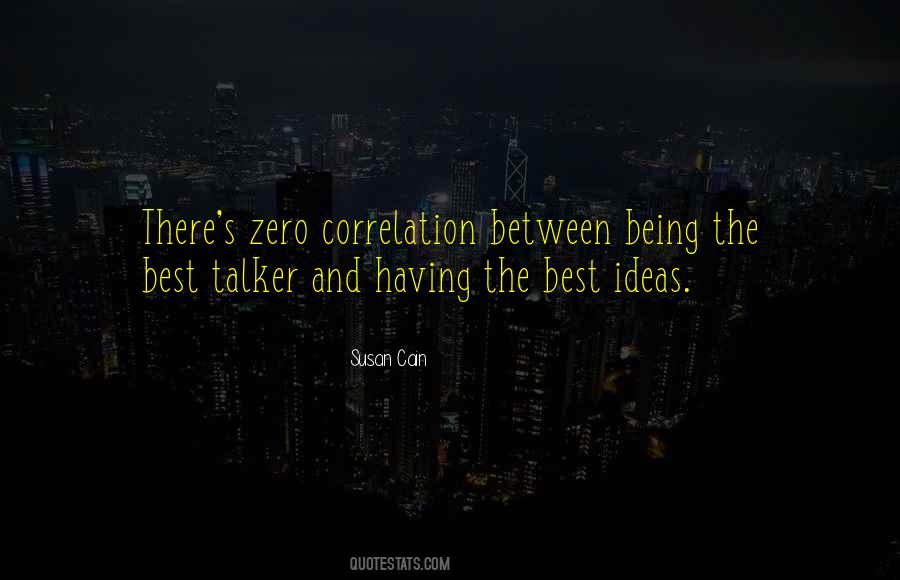 Quotes About Correlation #810569