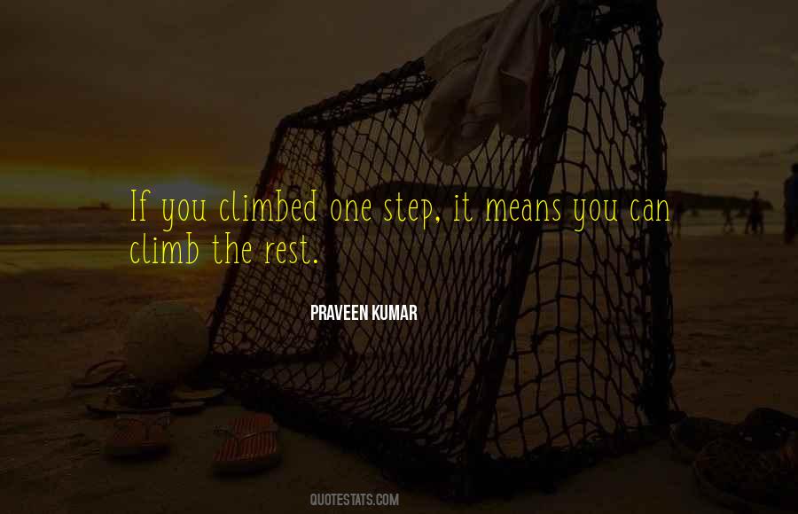 Climbed It Quotes #500495
