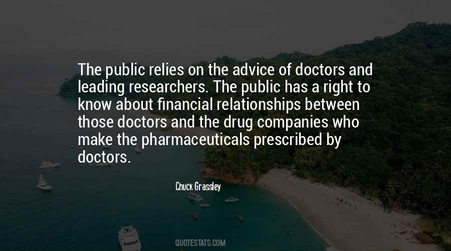 Quotes About Pharmaceuticals #1514978