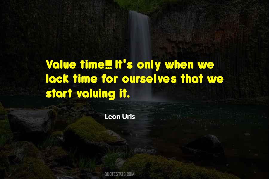 Value Time Quotes #274940