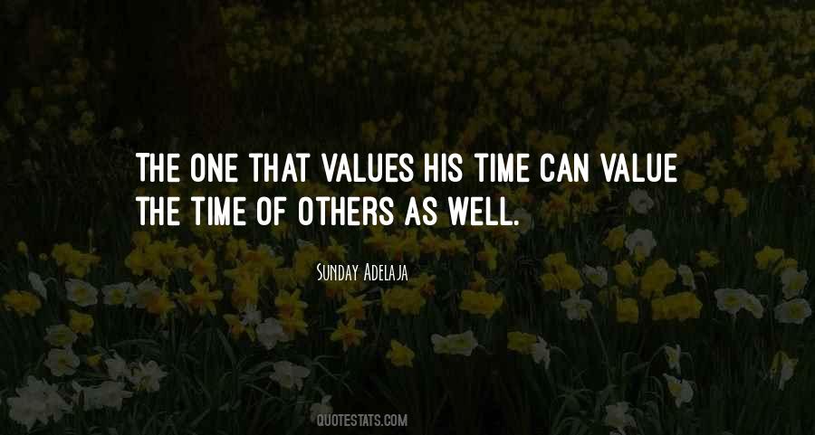 Value Time Quotes #282347