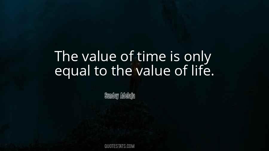 Value Time Quotes #361179