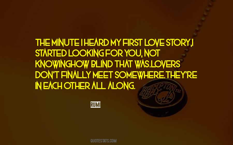 Quotes About My Love Story #198266