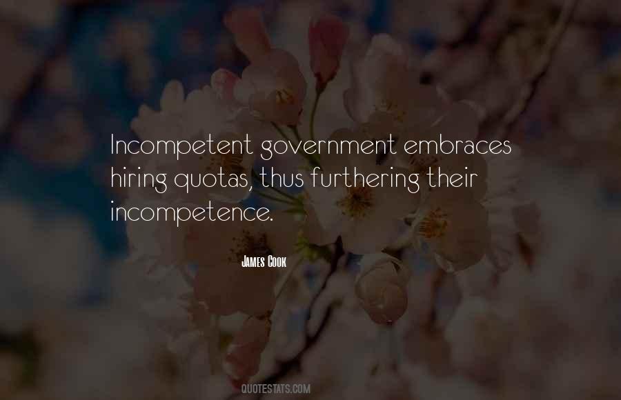 Incompetent Government Quotes #1420035