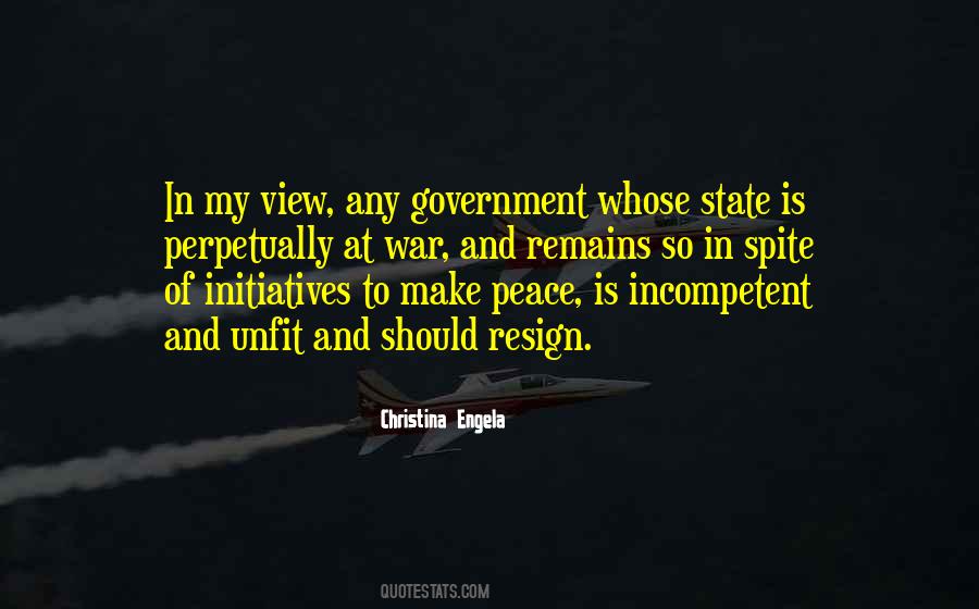 Incompetent Government Quotes #1735038