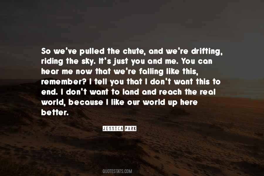 Quotes About The Sky Falling #1777394