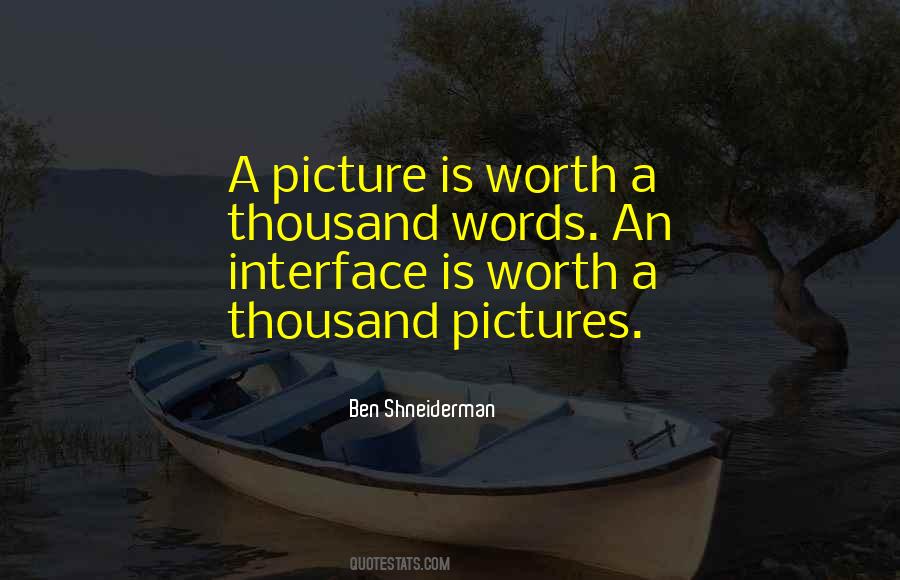 Quotes About A Picture Is Worth A Thousand Words #100222