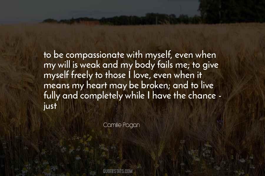 Quotes About Compassionate Love #346223