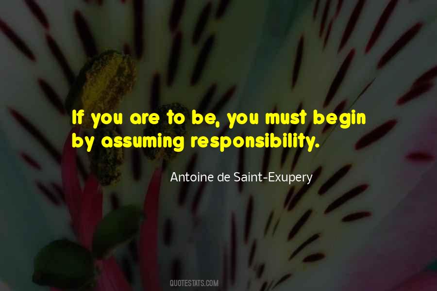 Quotes About Maturity And Responsibility #1800999