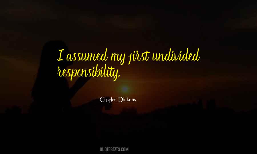 Quotes About Maturity And Responsibility #192273