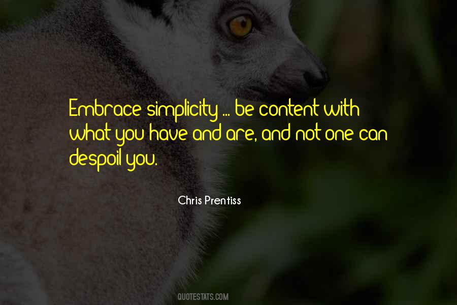 Quotes About Simplicity #1828158