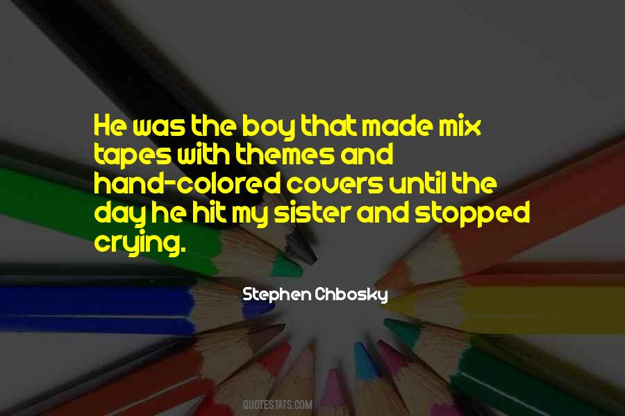Quotes About Boy Crying #1438216