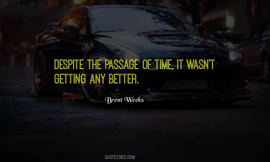 Quotes About Passage Of Time #1056513