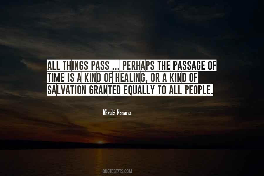 Quotes About Passage Of Time #194654