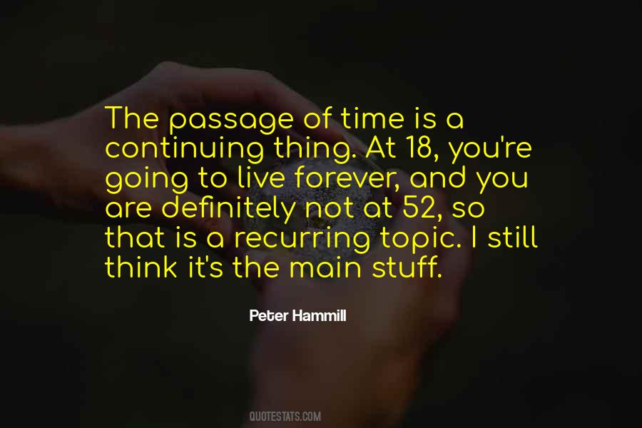 Quotes About Passage Of Time #448393