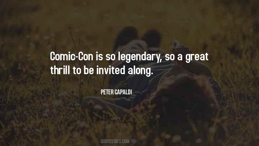 Quotes About Comic Con #1543516
