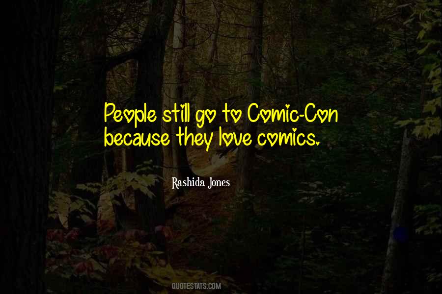 Quotes About Comic Con #230095