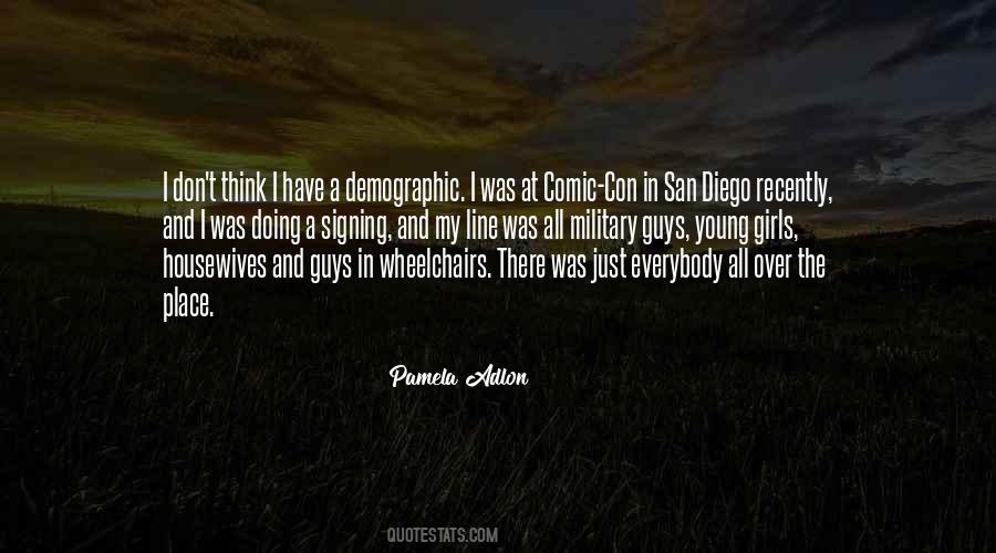 Quotes About Comic Con #336946