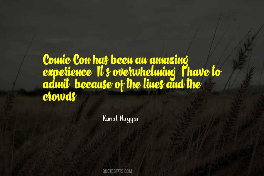 Quotes About Comic Con #74733