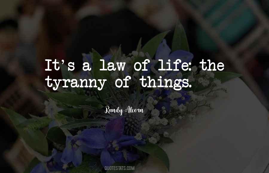 Quotes About Law Of Life #1028847