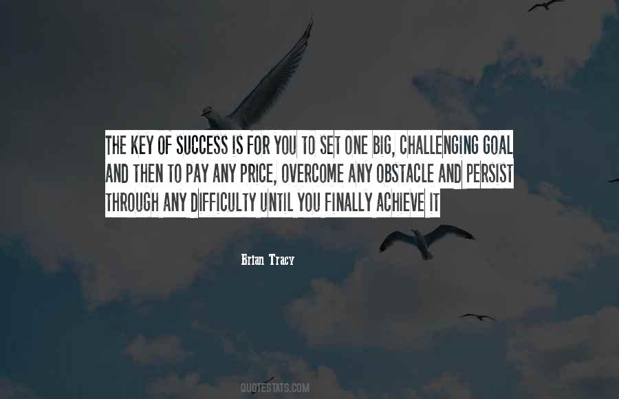 Obstacle To Success Quotes #1434497