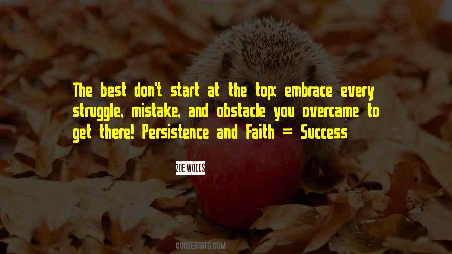 Obstacle To Success Quotes #1829522