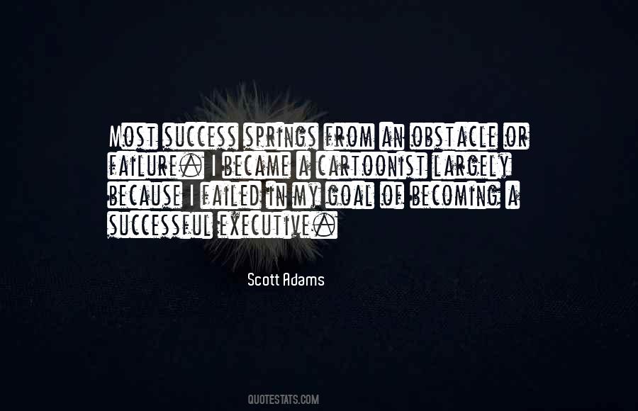 Obstacle To Success Quotes #685089