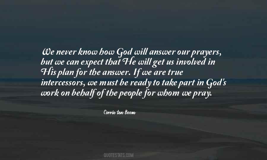 Answered Prayers God Quotes #1712244