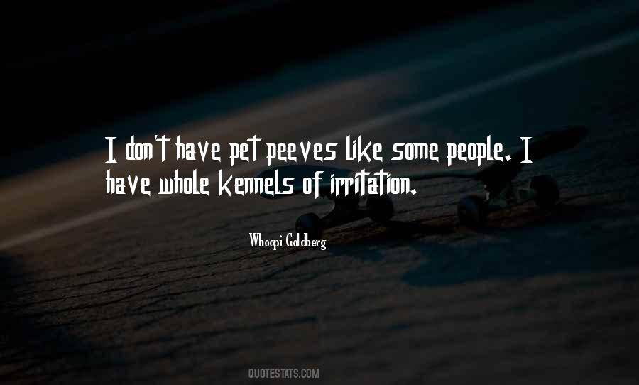 Quotes About Peeves #1281227