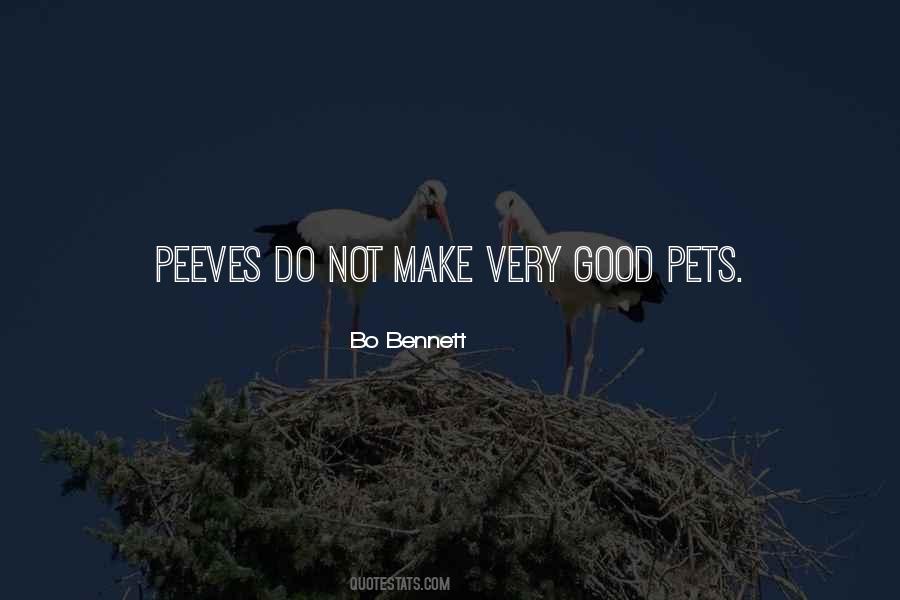 Quotes About Peeves #1621135