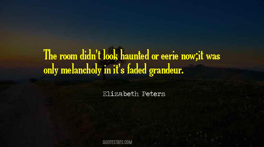 Haunted Look Quotes #155998