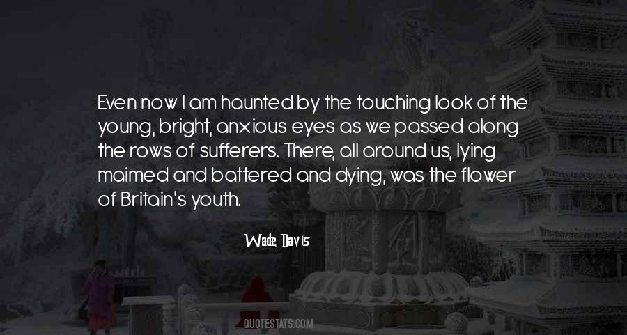 Haunted Look Quotes #914557