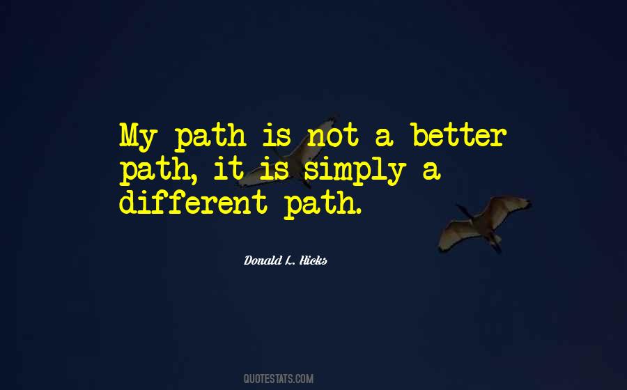 Different Path Quotes #651017