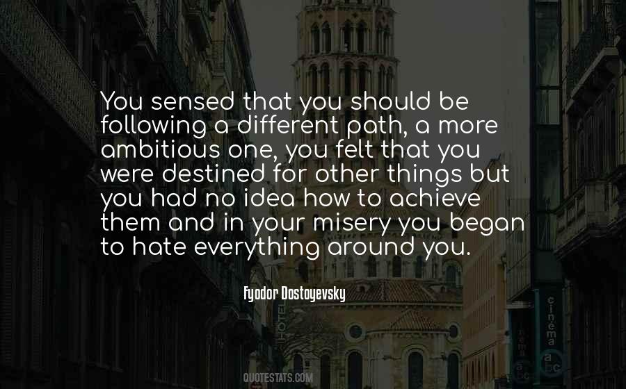 Different Path Quotes #766552