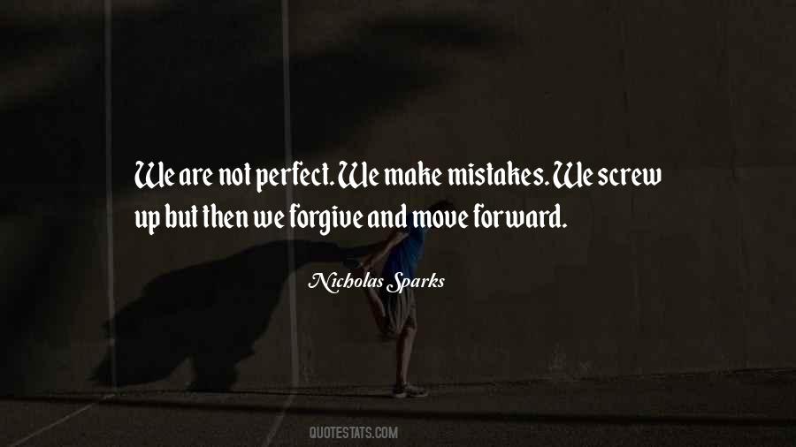 Quotes About We Are Not Perfect #1444219