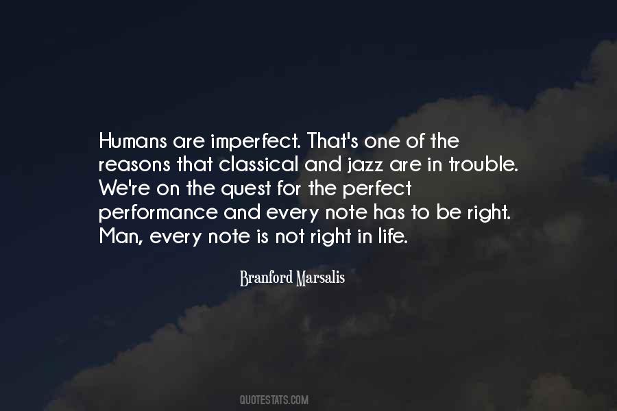 Quotes About We Are Not Perfect #1520645