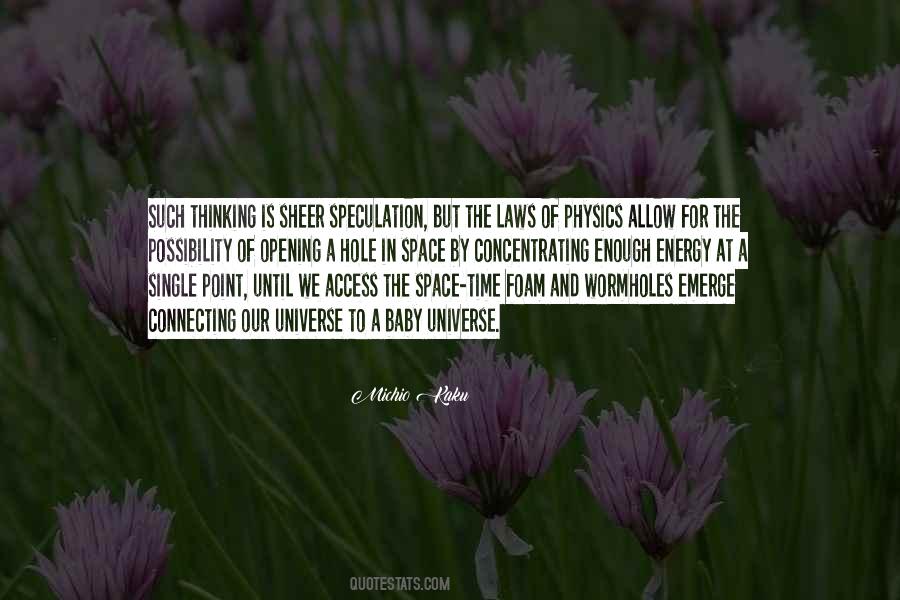 Thinking Space Quotes #365318