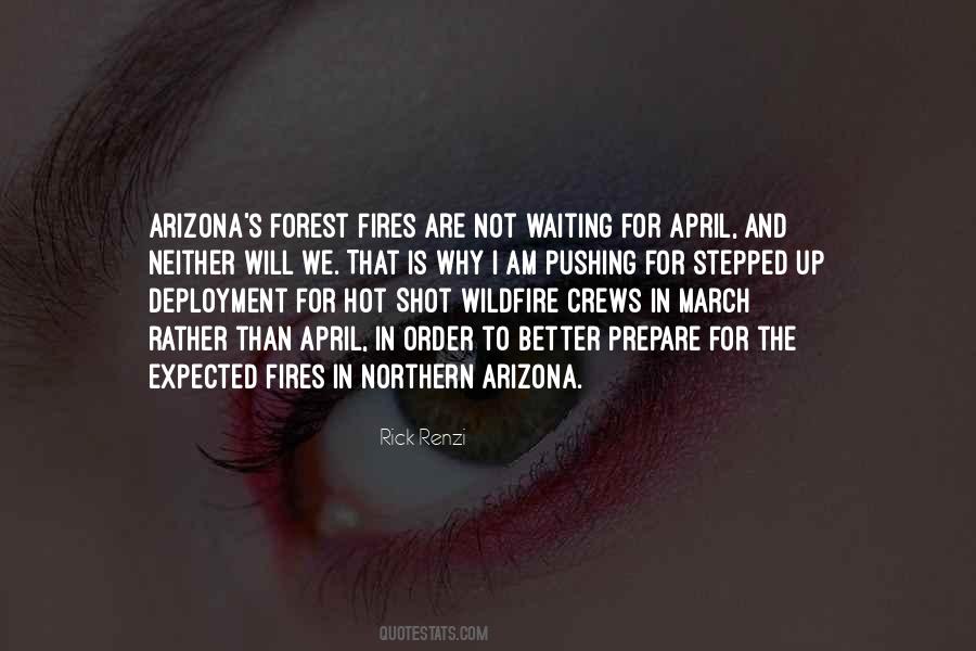 Quotes About Forest Fires #1063089