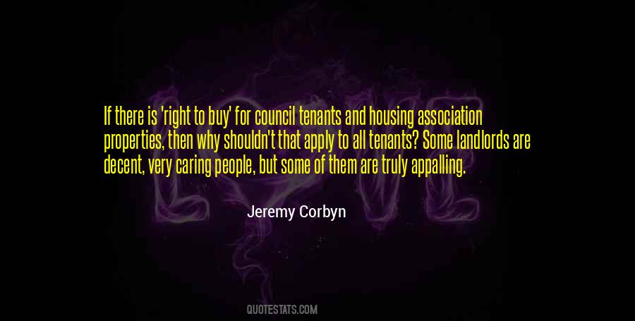 Quotes About Council Housing #1116308